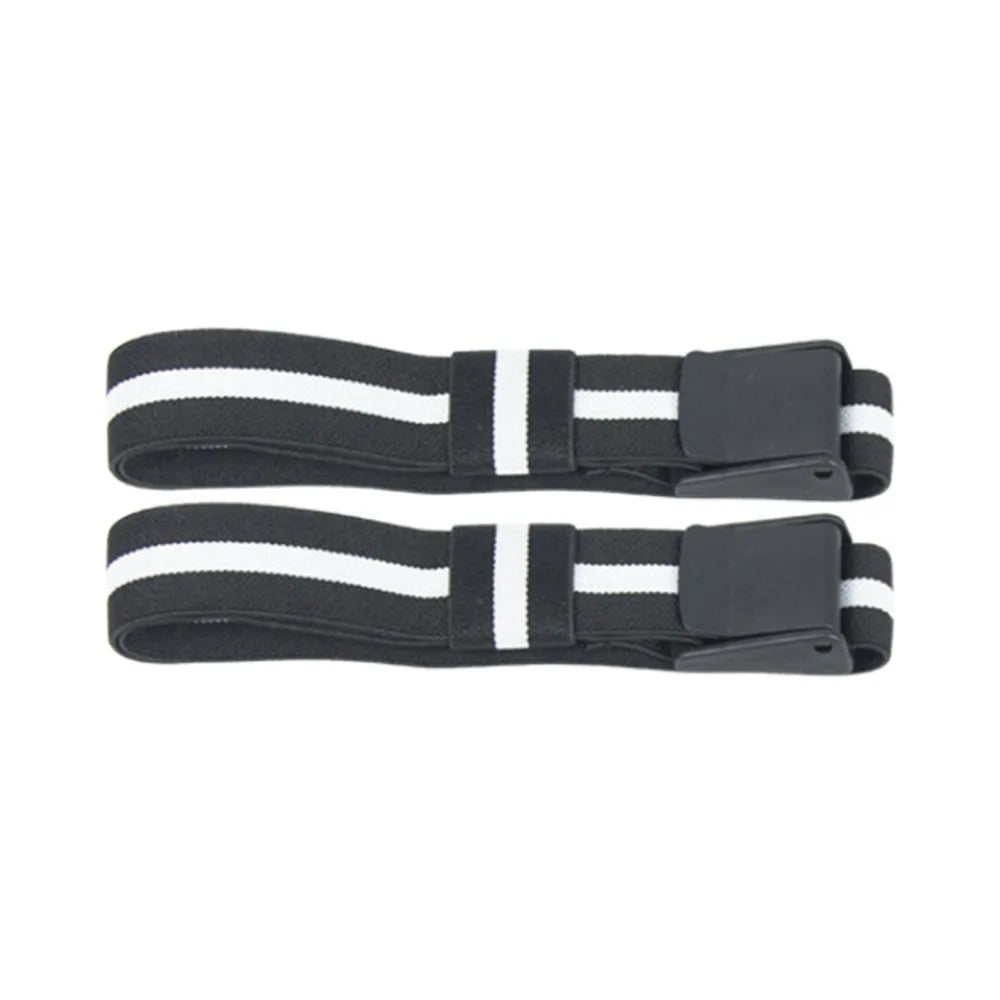 2pcs Adjustable Occlusion Training Bands Quick-Release Elastic Extra Wide Straps BFR Booty Bands Quality Fabric 3mm