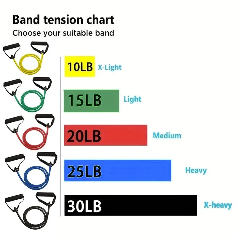 Resistance Bands with Handles for Men & Women | Home Strength Training