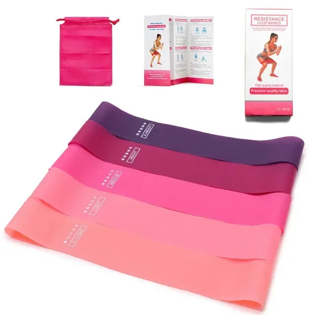 Portable Resistance Bands – Yoga, CrossFit & Strength Training