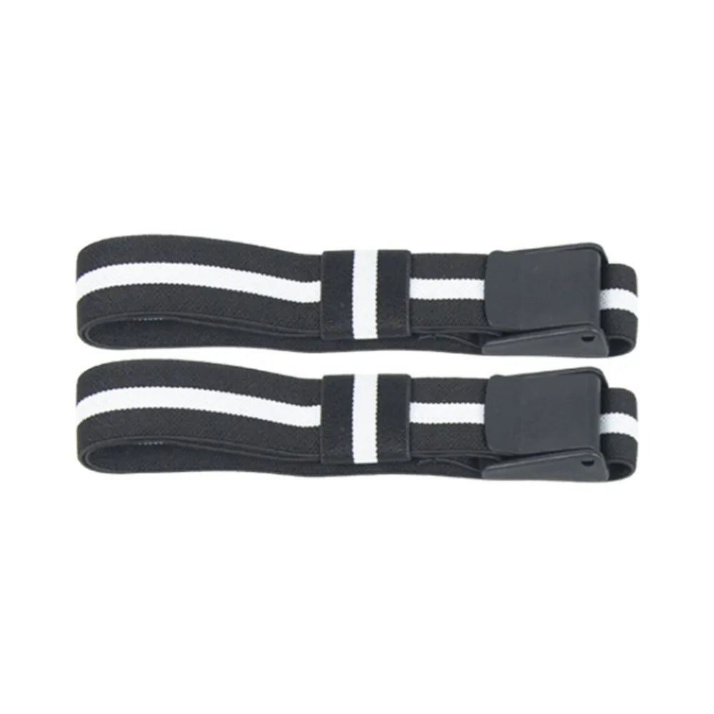 2pcs Adjustable Occlusion Training Bands Quick-Release Elastic Extra Wide Straps BFR Booty Bands Quality Fabric 3mm