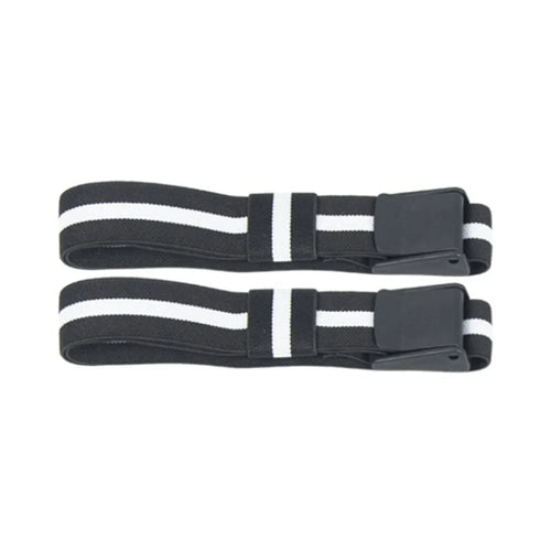 2pcs Adjustable Occlusion Training Bands Quick-Release Elastic Extra Wide Straps BFR Booty Bands Quality Fabric 3mm