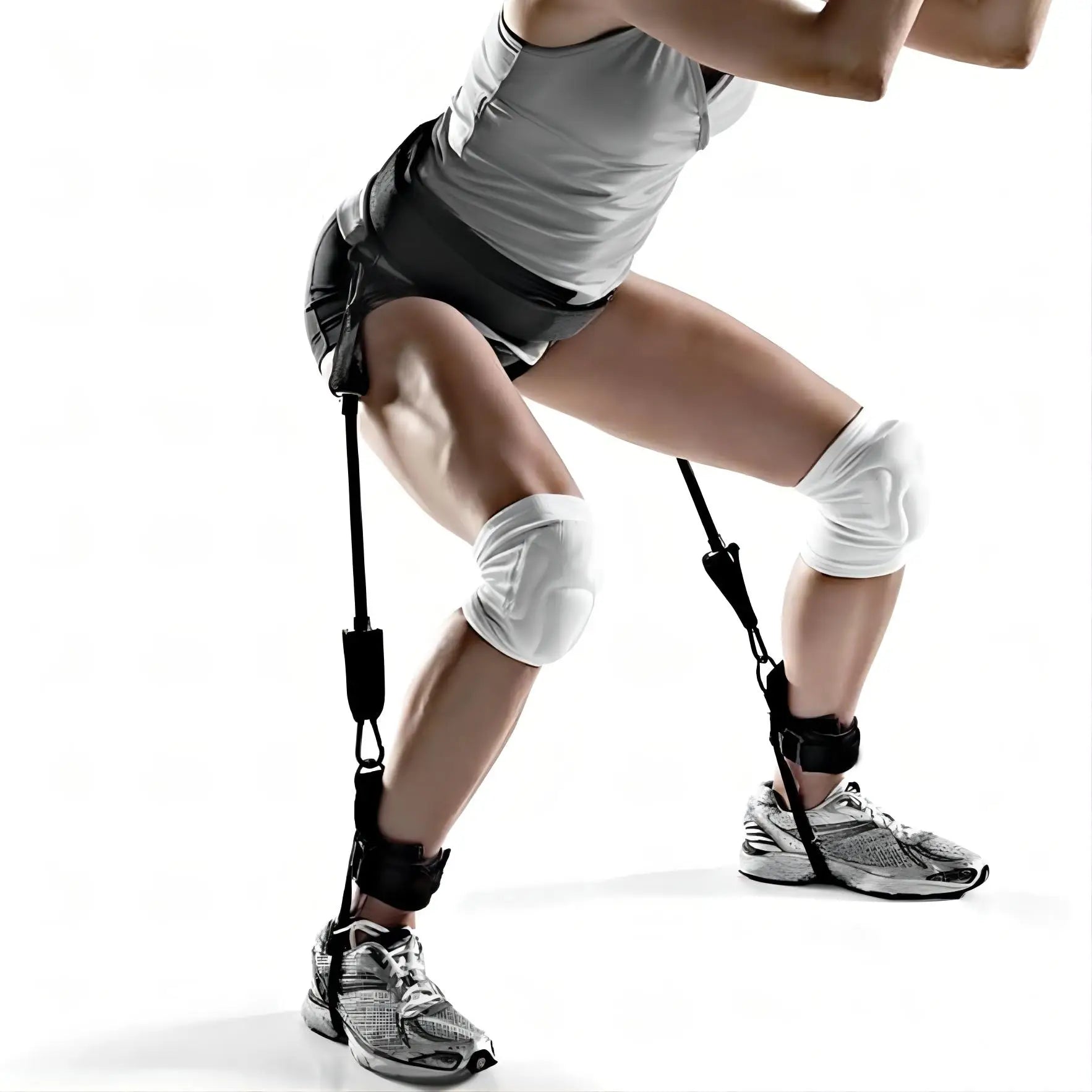 Vertical Jump Resistance Band Set for Speed, Agility & Leg Strength